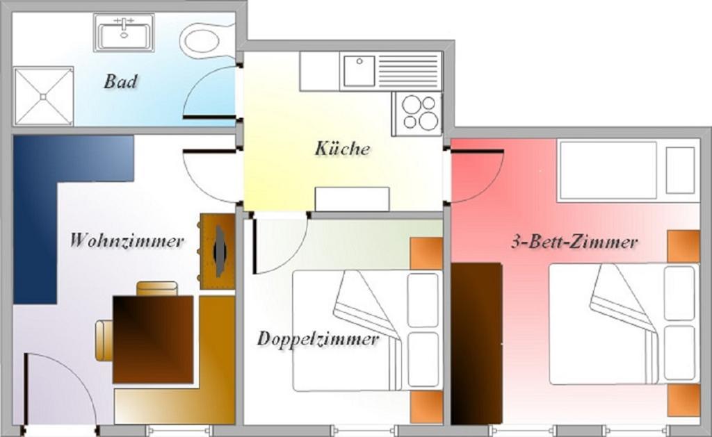 Apartment Christian Mayrhofen Værelse billede